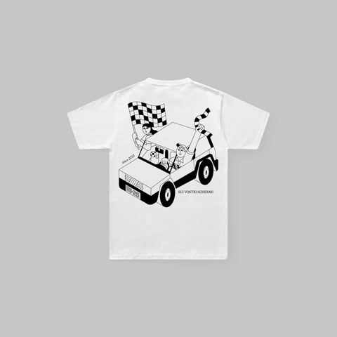 T-shirt pandina bianca