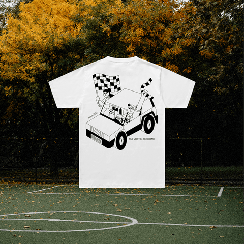 T-shirt pandina bianca